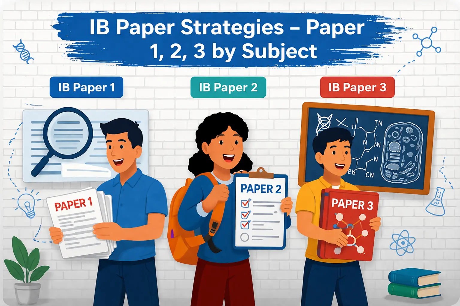 IB Paper Strategies – Paper 1, 2, 3 by Subject