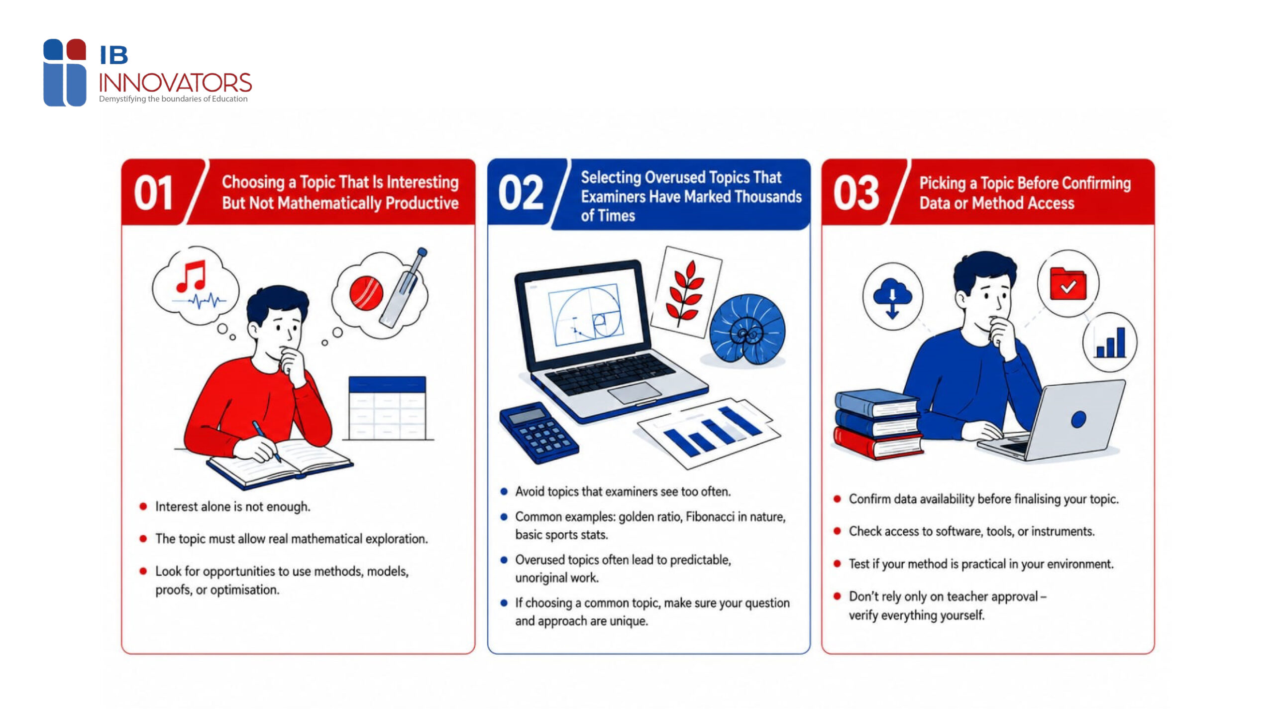 Common Mistakes Students Make When Choosing a Math IA Topic